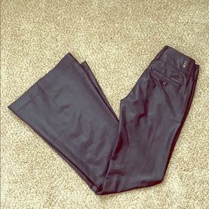 7 For All Mankind Black Super Flare Pants